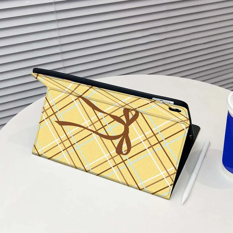 

Elegant Bowknot Pattern For iPad Air Mini 9.7 2 4 5 11 6th 7th gen 13 3 1 2 4 5 6 7 7.9 10.9 10.5 Inch Tablet Case