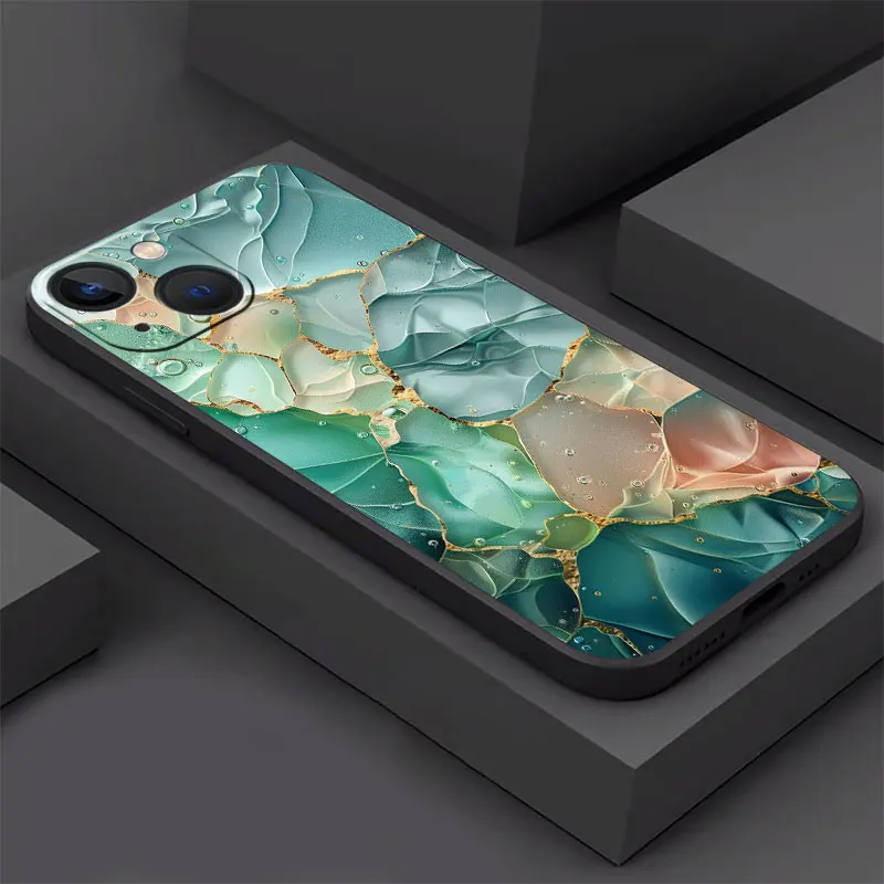 เคสโทรศัพท์สําหรับiPhone 16 Plus 14 15 Pro Max XR 12 8 13 Mini X XS 11ProMax 12Pro 7 Soft Shellดอกไม้ที่สวยงาม