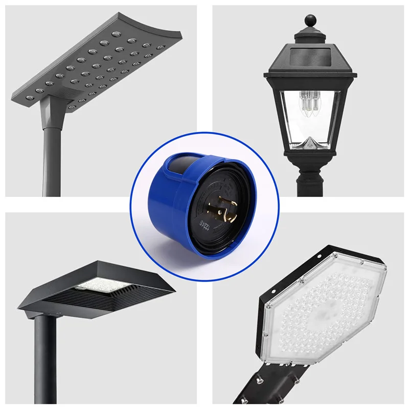 SEWS-3 Pack Photocell For Outdoor Light,Auto On Off Photo Sensor Switch With Twist Lock,Dusk To Dawn Photoelectric Light