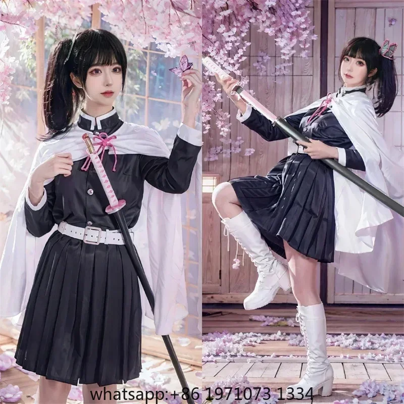 Tsuyuri Kanawo Cosplay Costume Halloween Anime Cosplay Cartoon Devil Hunter Costume For Kids For Gifts