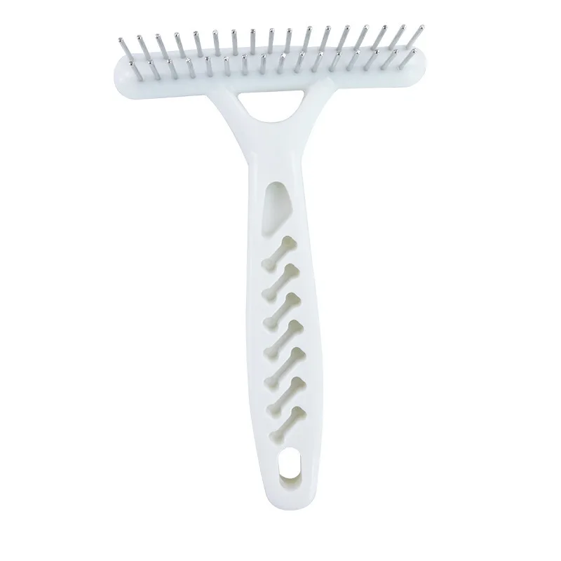 Pet Dog Brush Short Long Thick Hair Fur Shedding Remove Cat Groom Smooth Rake Brush Pet Dog Comb Brush Cleaning Tool