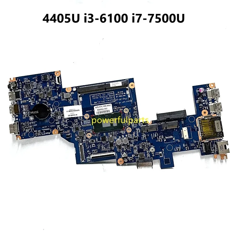For HP Probook 11 EE G2 Laptop Motherboard 15249-3 448.07E03.0031 4405 i3 i7 846993-601 846994-601 846992-601 Working Good
