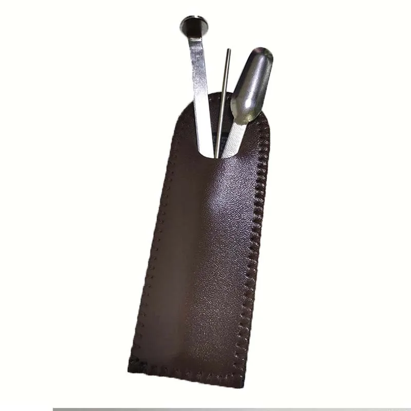 3-in-1 Pipe Press Stick with Portable Holster, Multi-function Smoke Knife Cleaning Tool, 3-Use Tobacco Pipe Cleaner