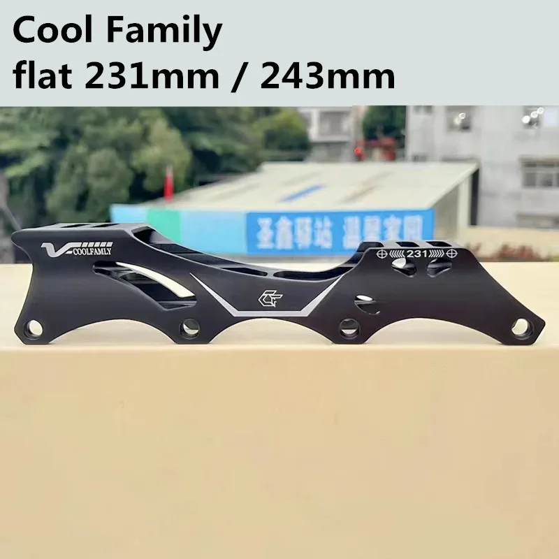 

Flat Type 231mm 243mm Inline Skates Base for SEBA HV High HL IGOR KSJ 165mm Mount Skating Chassis 4X76 4X80 Roller Frame 1 pair