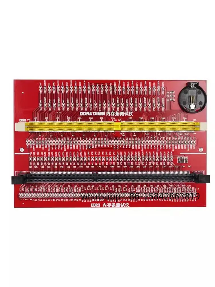 Desktop DDR3DDR4 2-in-1 Memory Stick Detection Tool Computer Main Board Maintenance Tester External with Light