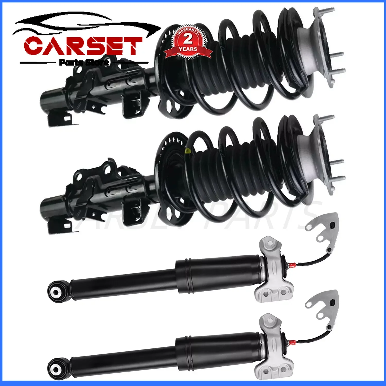 

4PCS Front+Rear Shock Struts Assys For Cadillac CTS AWD/4WD w/ Electric 2015-2020 23247462, 23450533 84230454, 22931832