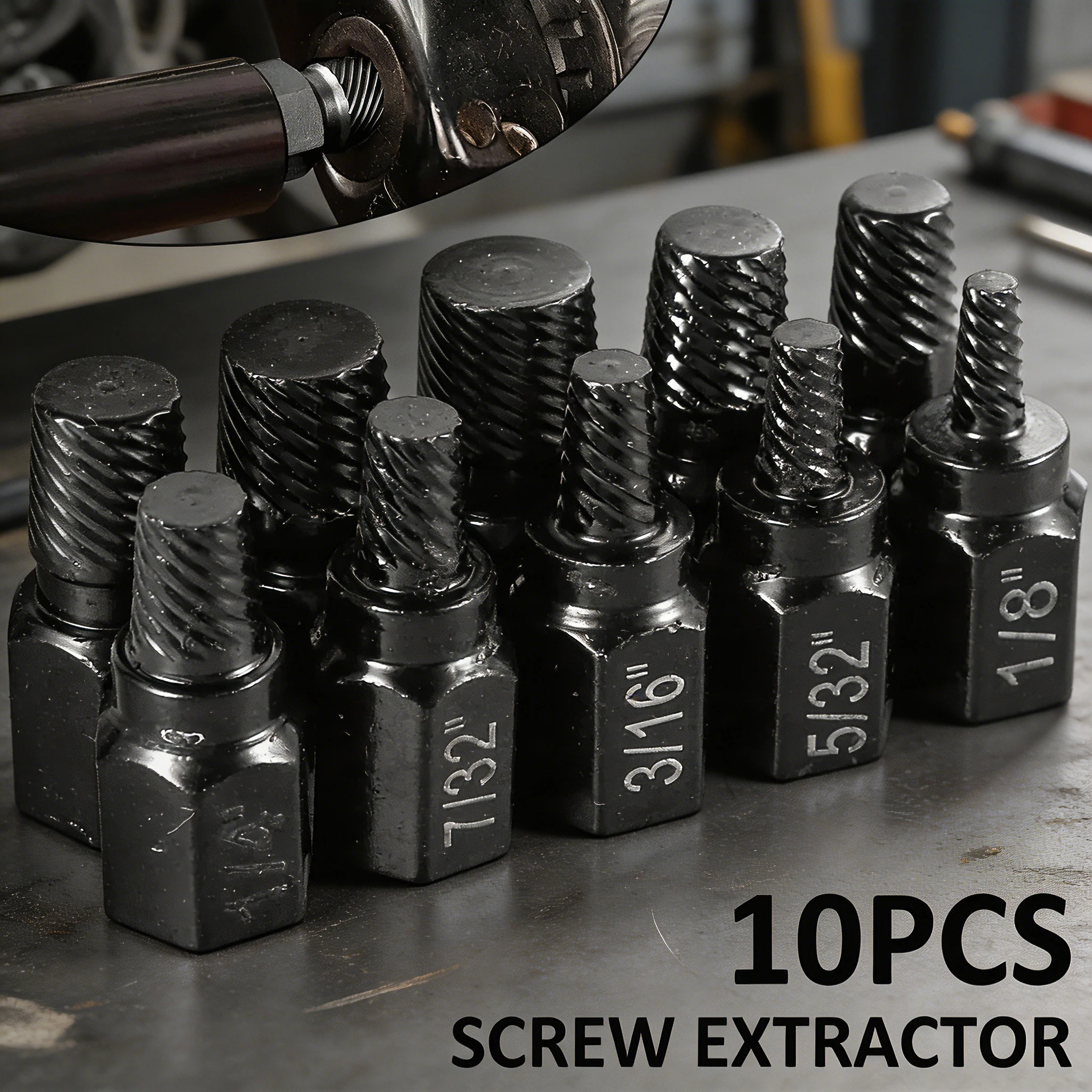 10Pcs Screw Extract…