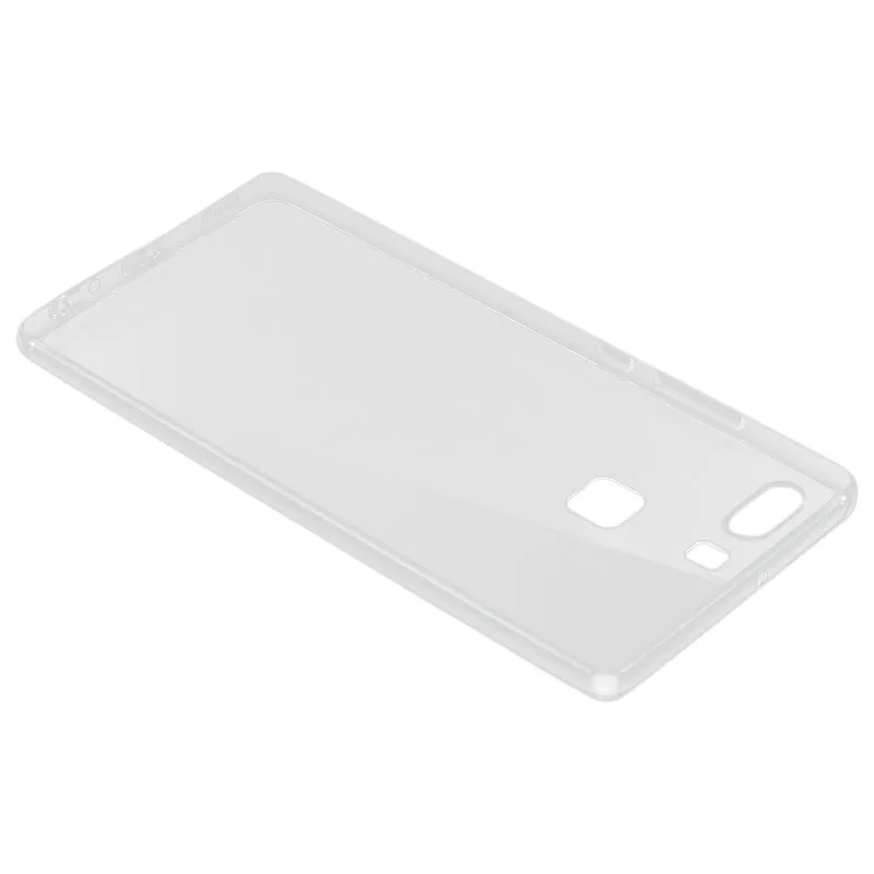 Funda de teléfono transparente para Huawei P9, carcasa trasera de piel de Gel TPU suave, 2413 transparente