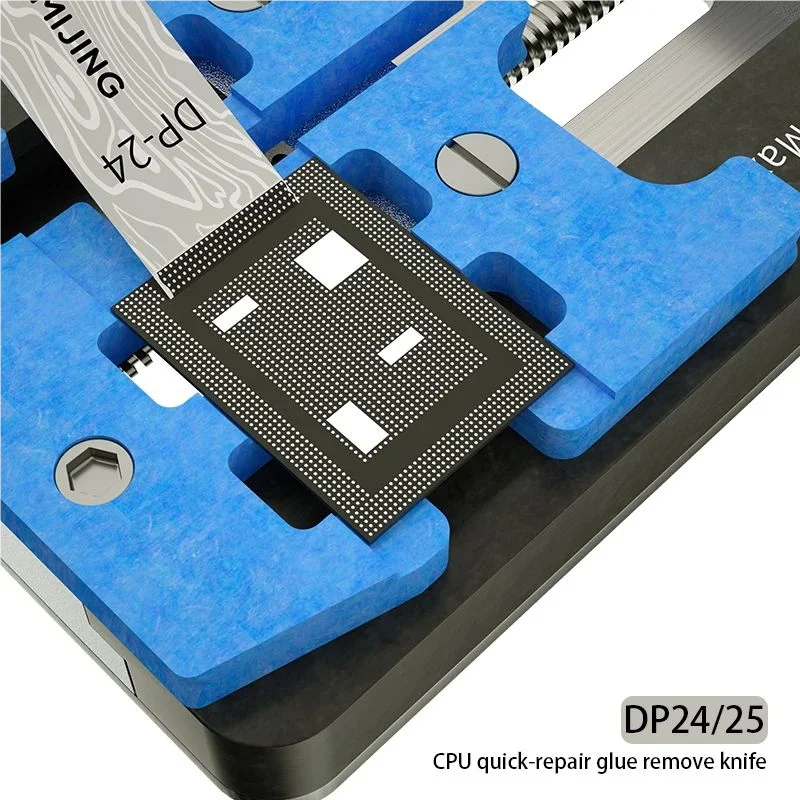 MIJING DP24/25 Multifunctioal CPU IC Glue Removal Blade Set Glue Remover Knife Blade Motherboard BGA Chip Glue Cleaning Tools