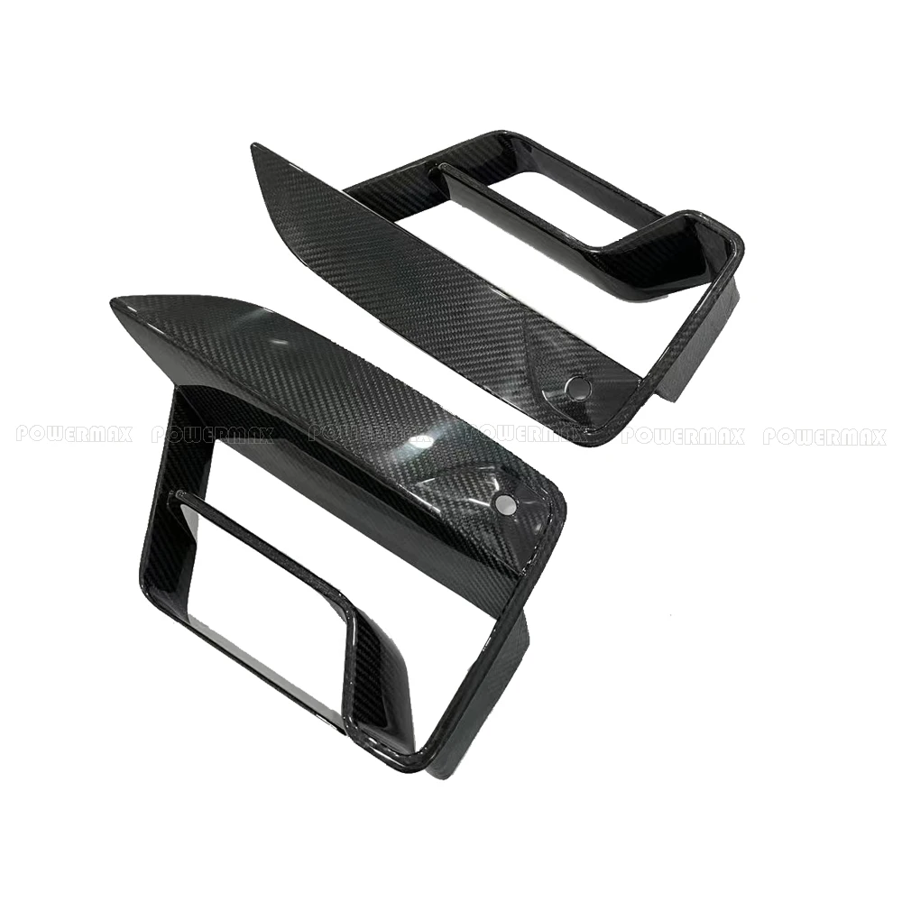 Dry Carbon Fiber Fog Lamp Covers for BMW F90 Pre LCI