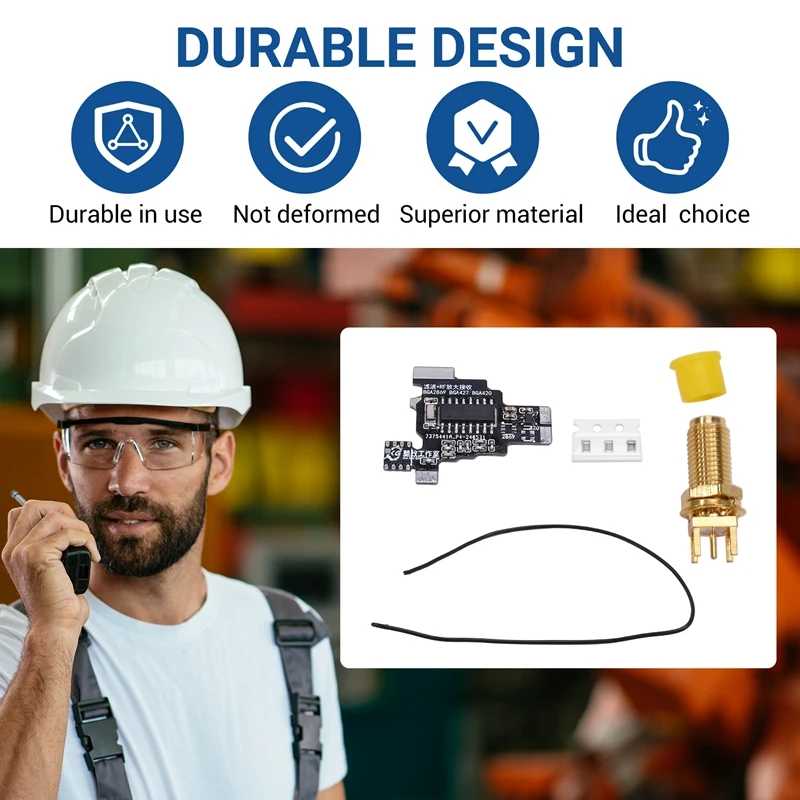 For Quansheng K5/K6 Modified Shortwave Receiving Si4732 Dual Antenna Modified Antenna Walkie-Talkie Modification Board