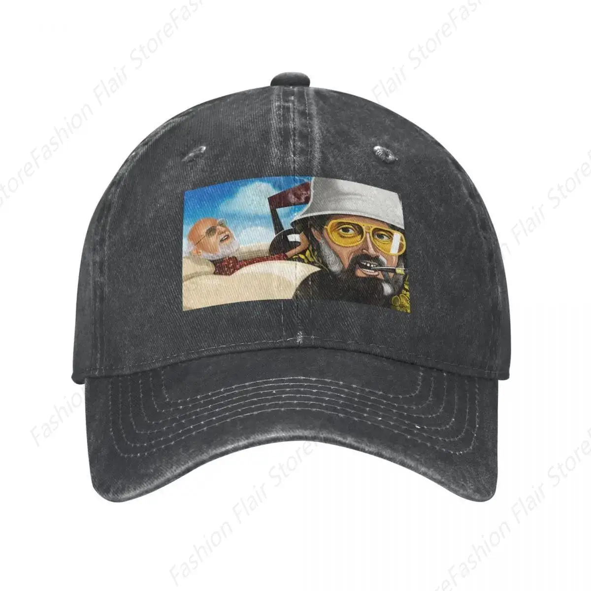 Terence McKenna and Dennis McKenna Cowboy Hat Sun Cap black Girl Men's