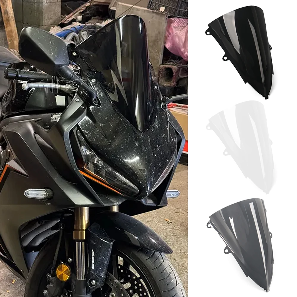 

Новое ветровое стекло для HONDA CBR650R CBR 650R CBR 650 R 2019-2025 2024 2023, передний спойлер для мотоцикла, дефлекторы лобового стекла