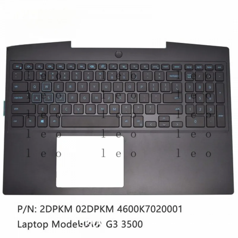 

CC New Top Cover Upper Case for Dell G3 3500 Palmrest 2DPKM 02DPKM 4600K7020001