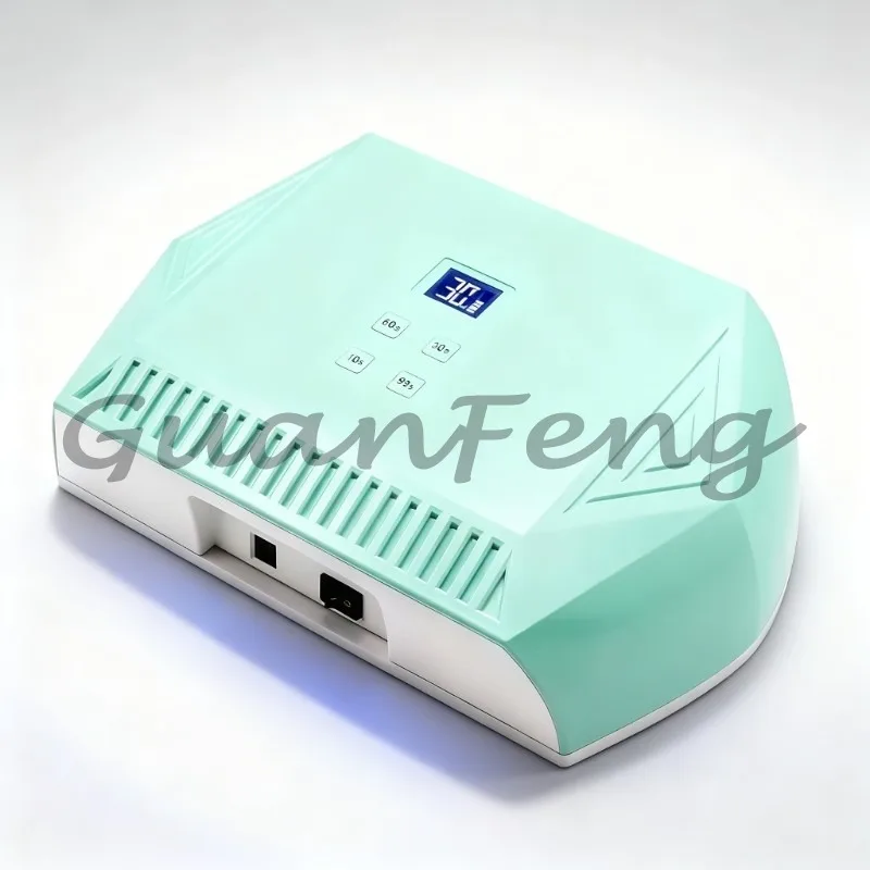 Portable Cordless Dual‑Hand Manicure Gel Curing Instrument, Rechargeable UV LED Nail Dryer for Salon & Household Nail Art Work