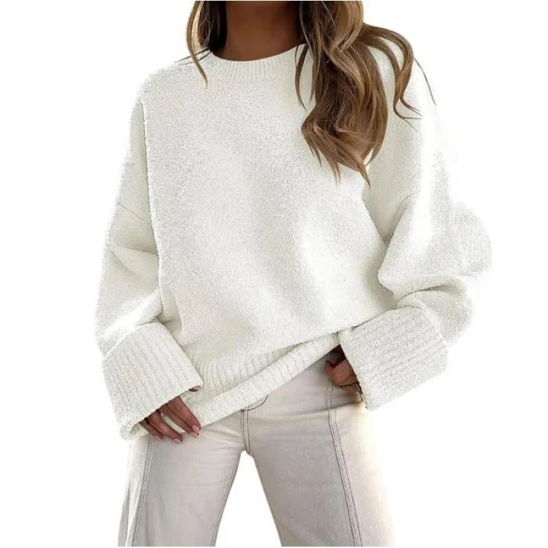 

Loose Oversize Pullover Sweater Women's Knittedwear Spring 2026 Fashion Casual Comfortable Soft Touch Outerwear