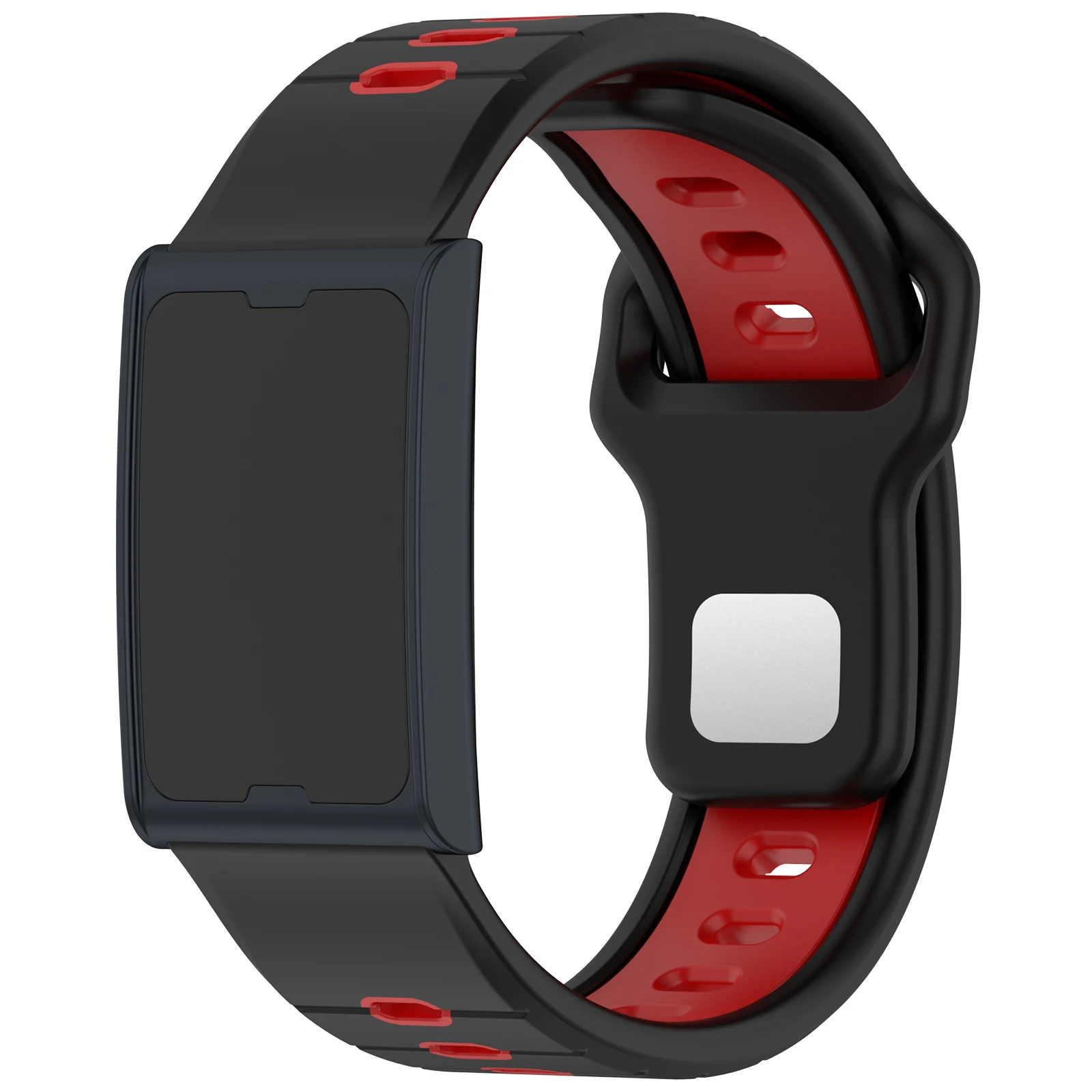 Pulseira adequada para huami amazfit helio pulseira de silicone com fivela escondida para huami amazfit helio