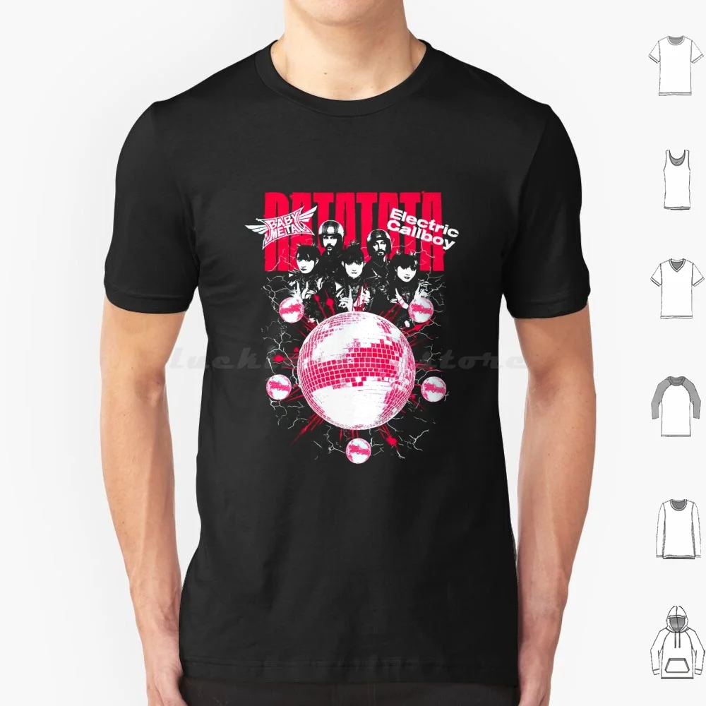 Disco T Shirt Big Size 100% Cotton Electric Callboy Electric Callboy Band Electric Callboy Music Electric Callboy Tour Electric