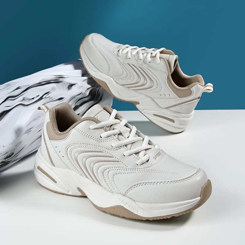 

Leisure Thick Height Increase Comfortable Running Wear-resistant Plus Size Couple's Sports Shoes Versatile Trend All Year Round