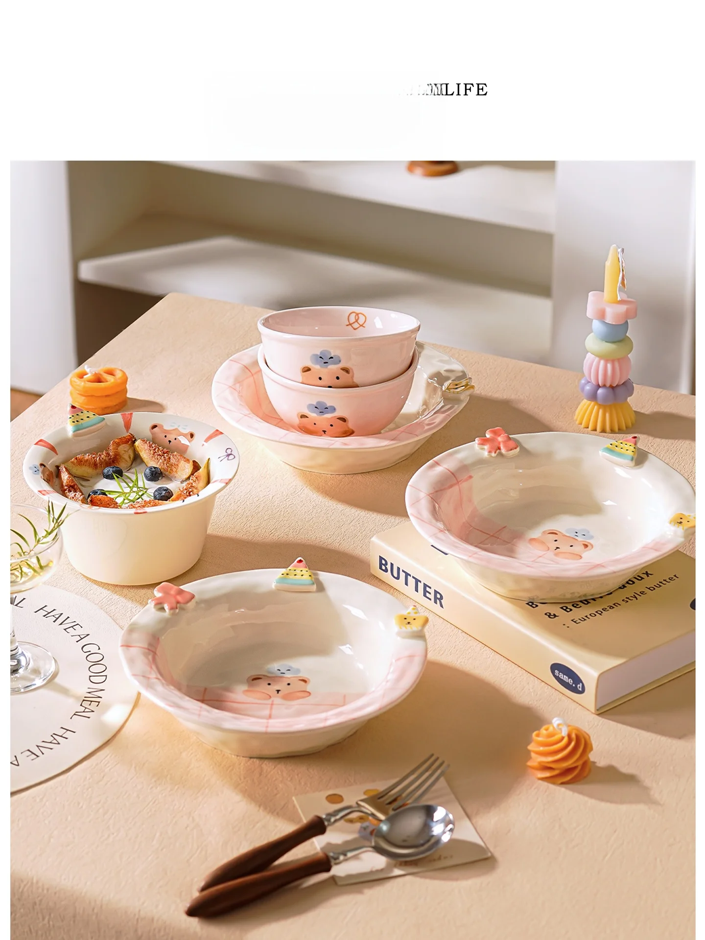 ciotola-in-ceramica-tlife-per-colazione-e-insalata-stile-carino-forma-rotonda-alta-qualita-estetica-per-uso-domestico-origine-cina