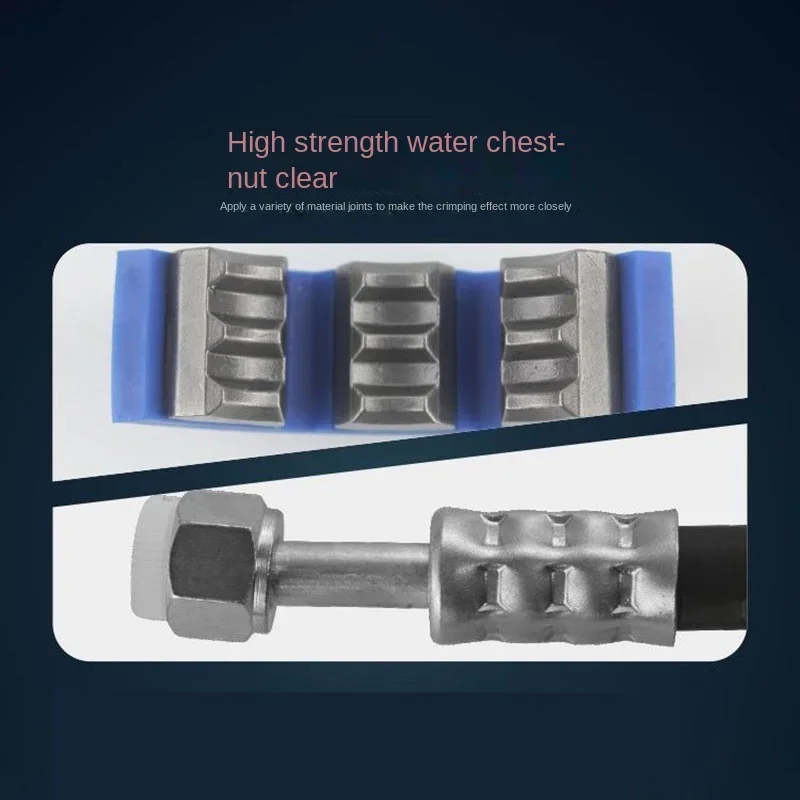 

Gold Seller 8T Air Conditioning Pipe Crimping Tool Automobile Air Conditioning Pipe Crimping Machine Manual Hydraulic Hose Repai