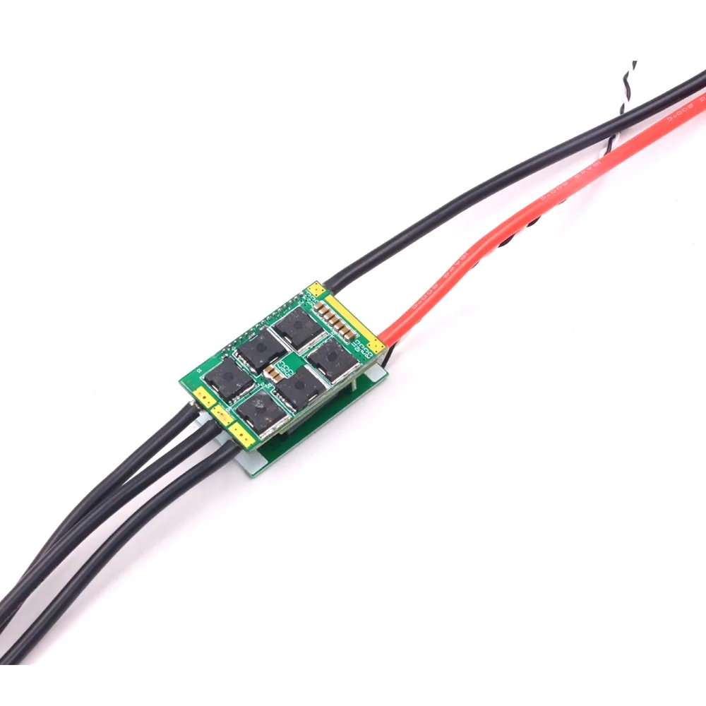FATJAY KYE-12S-80A-L ESC propulsor submarino sin escobillas 2-12S 48V controlador electrónico de velocidad programable para barco RC