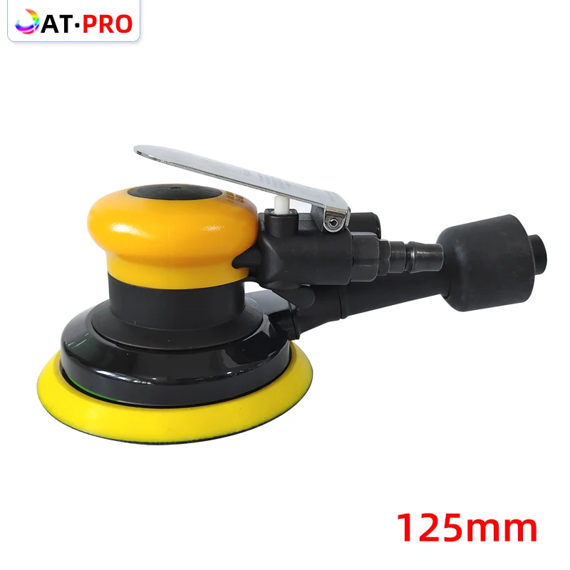 5-inch Pneumatic Sander 125mm6-hole Vacuum Sander Used For Auto Sheet Metal Putty Grinding Rust Removal Sandpaper Machine