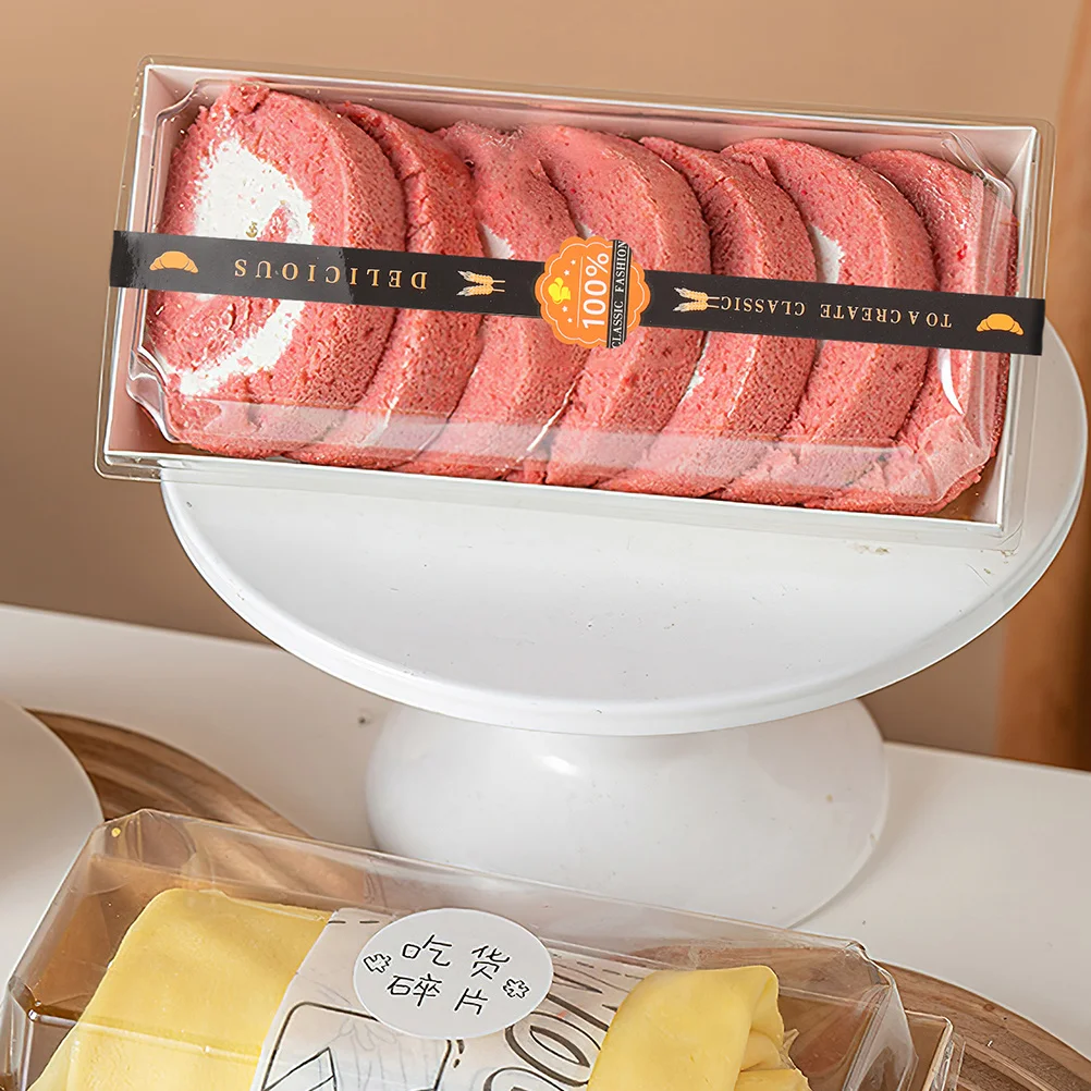 200 قطعة ملصقات ختم الخبز ذاتية اللصق ملصقات كوكي كعكة صناديق زيت مقاوم للماء مقاومة أنيقة الديكور المهنية #2