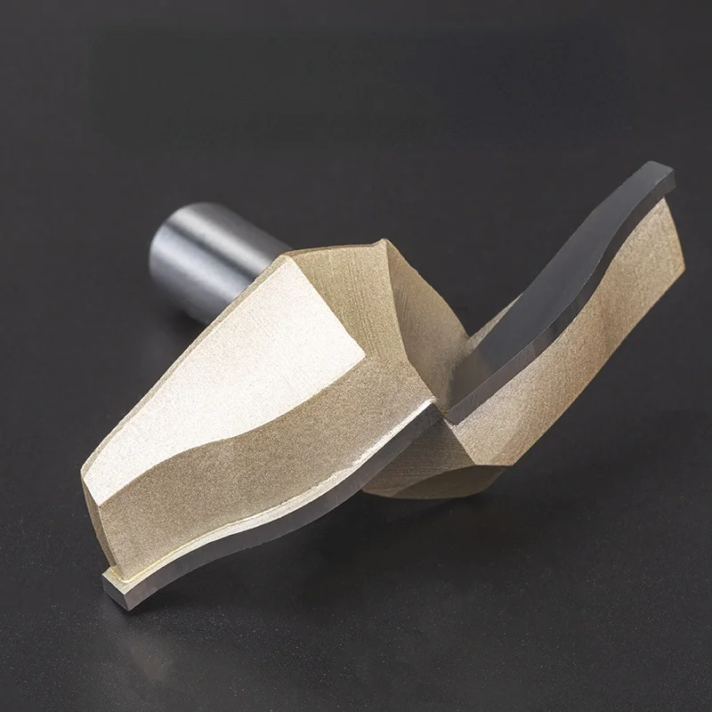 1/2Handle Household Tungsten Steel Gong Knife Use for Trimming Machine Door Plate Woodworking Milling Cutte Engraving Router Bit