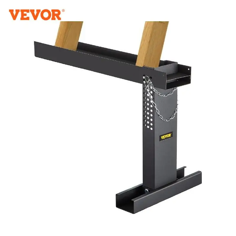 VEVOR Ladder Aide Extension Accurate Adjustment Steel Stairs Lever 20x4.7 Inch/ 23.4x7.6 Inch Leveling Tool for Two-Foot Ladders