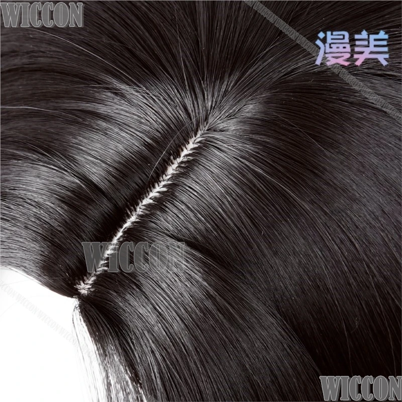 الحب والمكان النهائي الله زين نسخة الشعر الطويل كوس شعر مستعار فروة الرأس أعلى أنيمي الزي عالية الجودة جيراي كي زي كوس شعر مستعار الطرف #4