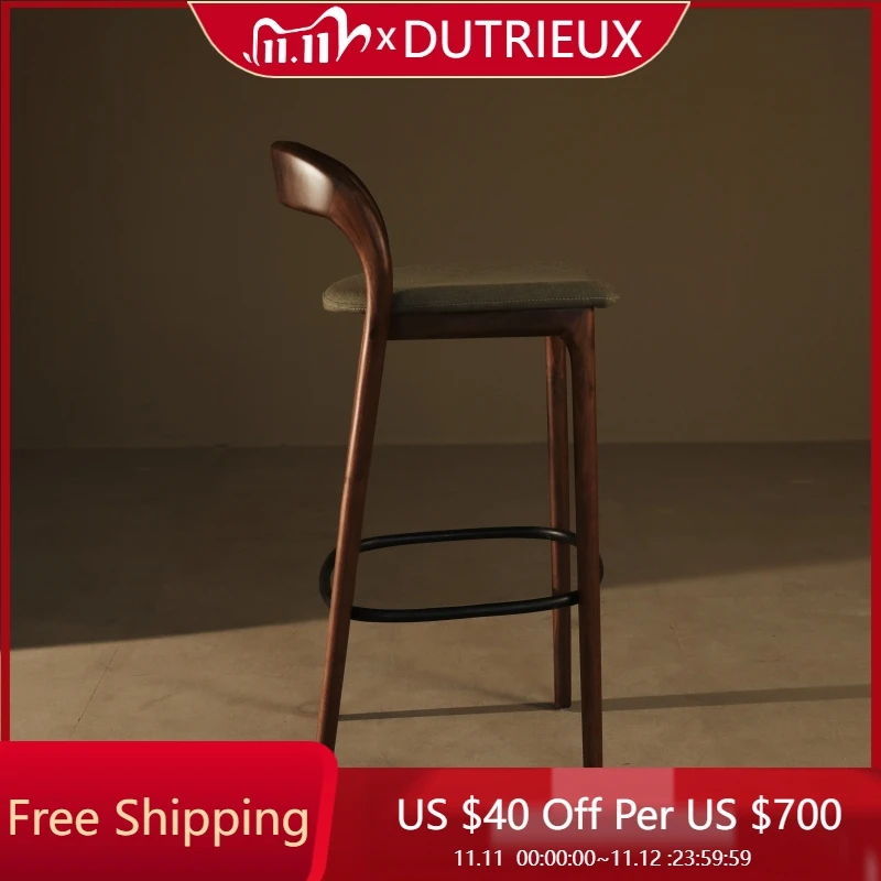 

balcony Minimalist bar stools designer swivel nordic outdoor chair ergonomic aesthetic Relaxing taburete alto trendy furniture