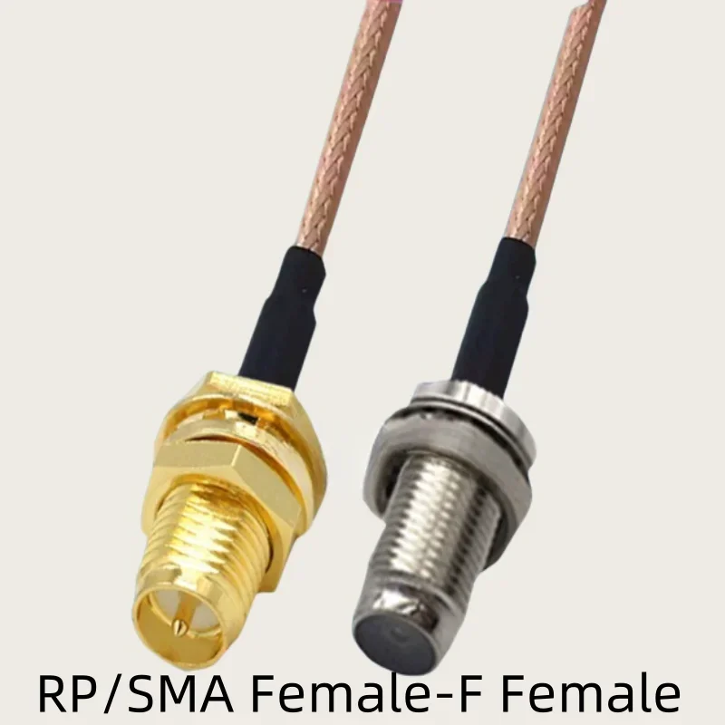 RG316 Cable F to RP SMA adapter F Female jack to SMA Male/Female 50 ohm Low Loss Pigtail Jumper RG-316 Cables