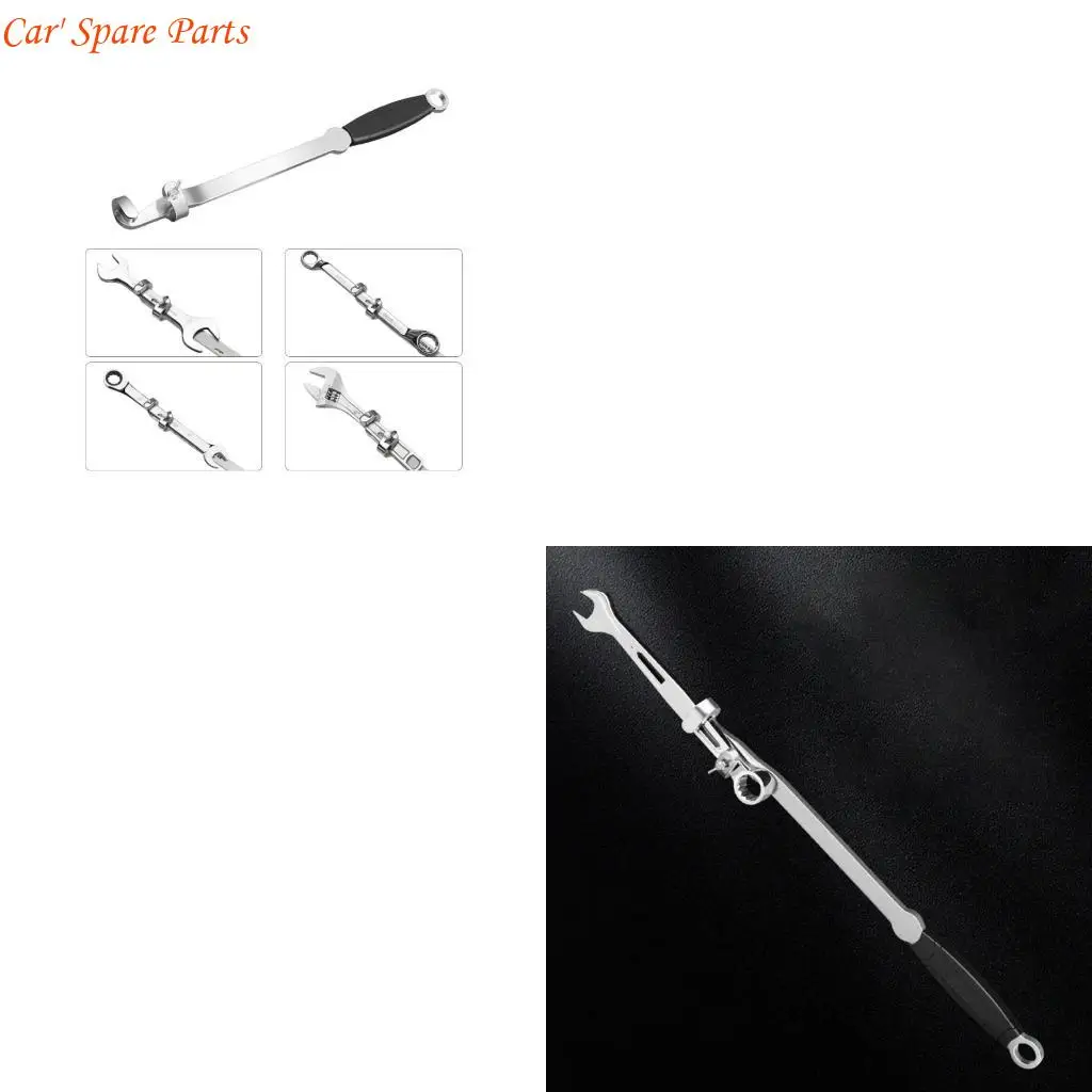 

Y4UA Multifunction Wrench Extender Extension Tool Bar for Various Fasteners and Bolts