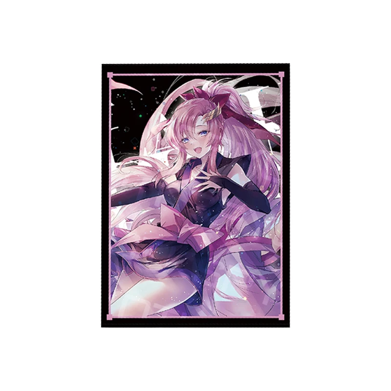 67X92mm 60개/세트 DIY 수제 원피스 나미 카드 슬리브 WS OPCG PTCG 무지카 카드 보호 커버 애니메이션 카드 선물 장난감