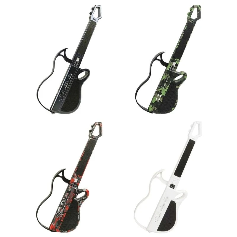 Educational Stringless Guitar Music Instrument Auto Guitar Toy for Kids Music Learning Tool for Parents Child Bonding