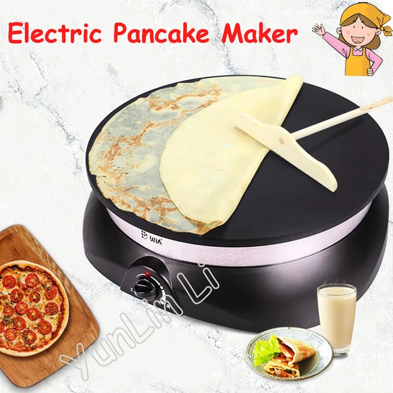 Household Non-stick Electric Pancake Maker Automatic Crepe Baking Machine Commercial Pancake Cooking Machine