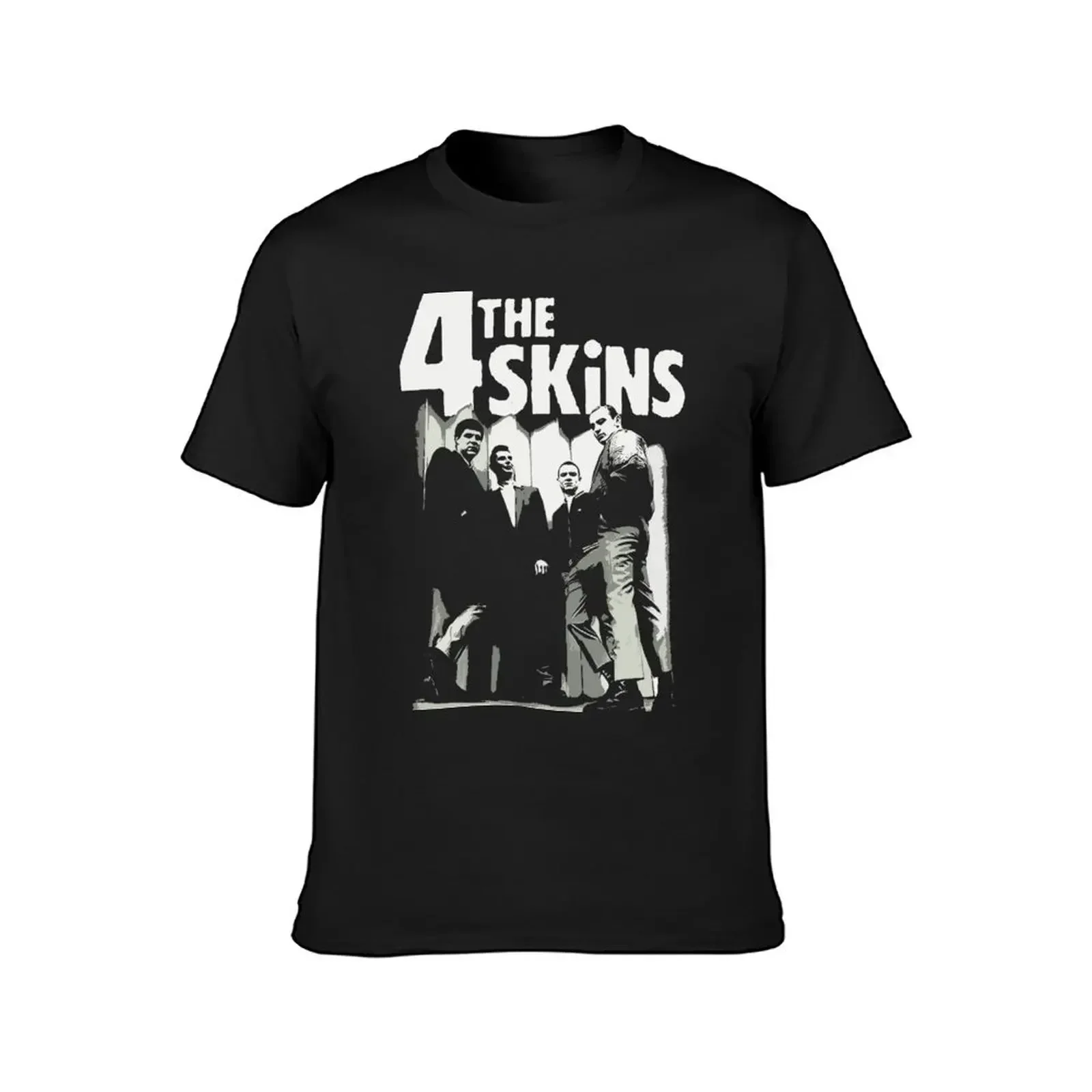 The 4 Skins - 4 Skins - Skinhead T-Shirt customs design your own quick-drying tees plain t shirts men