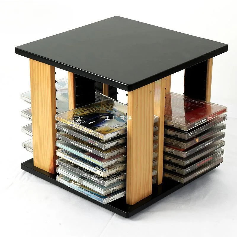 CD Rack, Desktop CD Rack, Rotating CD Rack, Disc Holder, Disc Holder, Storage Bag Holder,  Collection Storage Box
