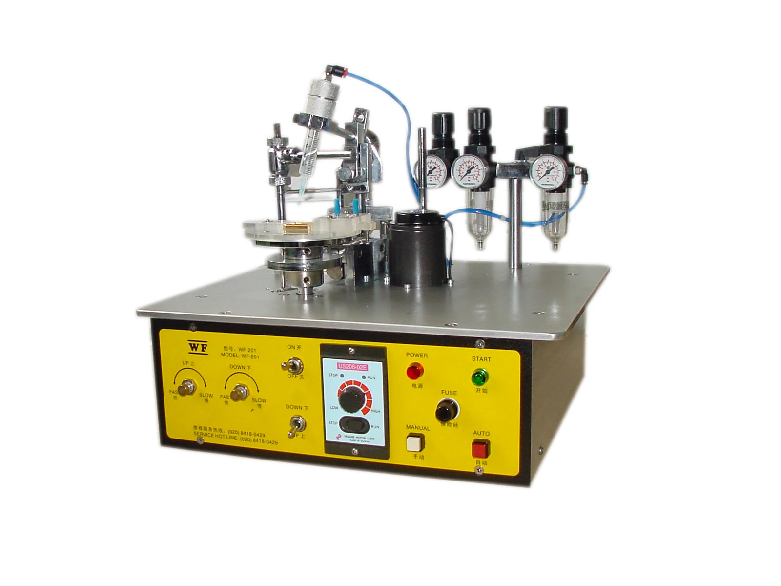 WF-201A Automatische lijmmachine voor horlogekasten en brillen Chinese productie 220V 1 jaar garantie