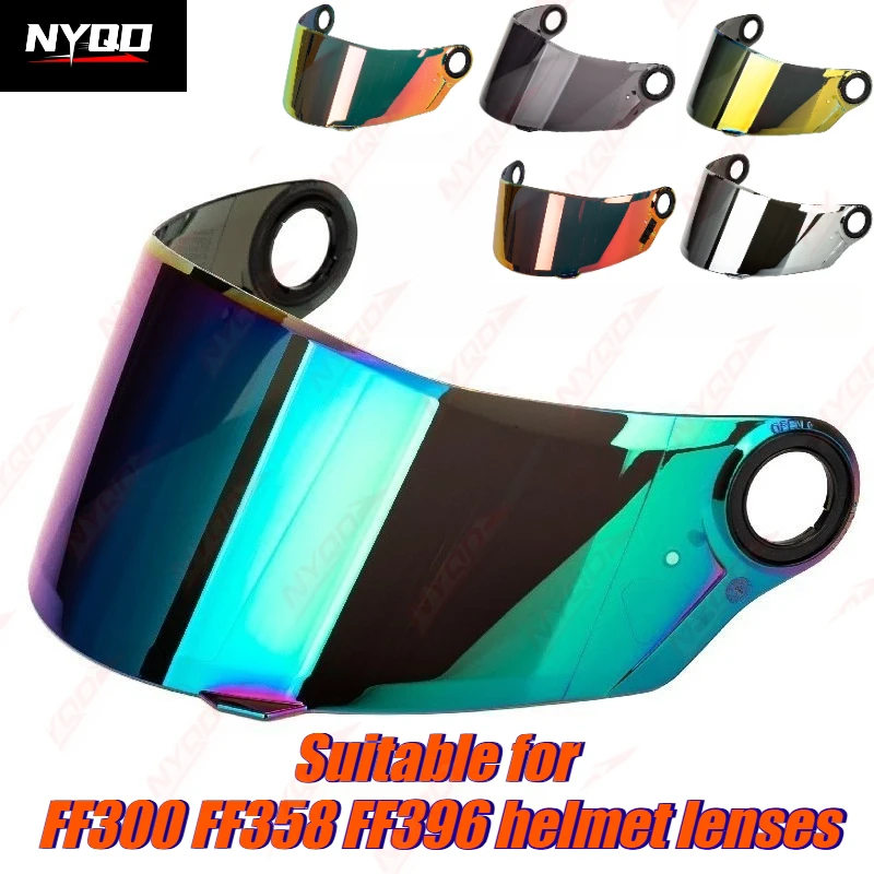 LS2 Helmet Lens FF358 FF396 FF300 FF-MHR-48 Helmet Lens Replacement Lens Accessories