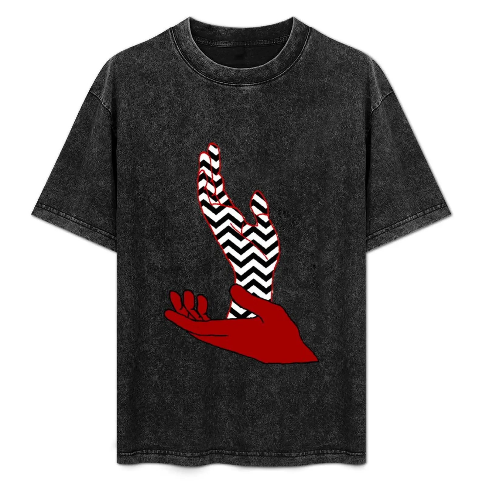 

Meanwhile (No Font) T-Shirt Casual Pattern Print Tee Shirt