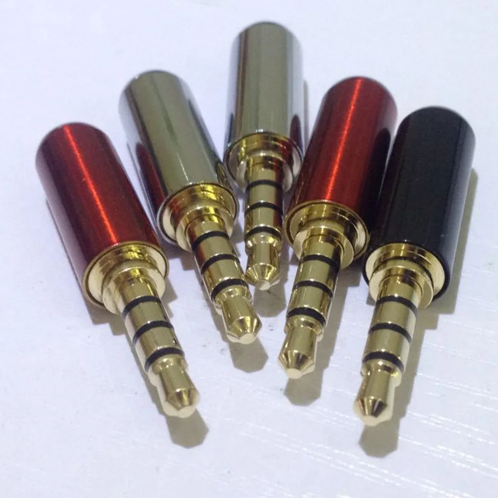 

5Pcs 2.5mm to 3.5mm Headphone Adaptor Gold Plated Stereo Plug Converter Optimum Signal Headphone Audio Jack Adapter Plug