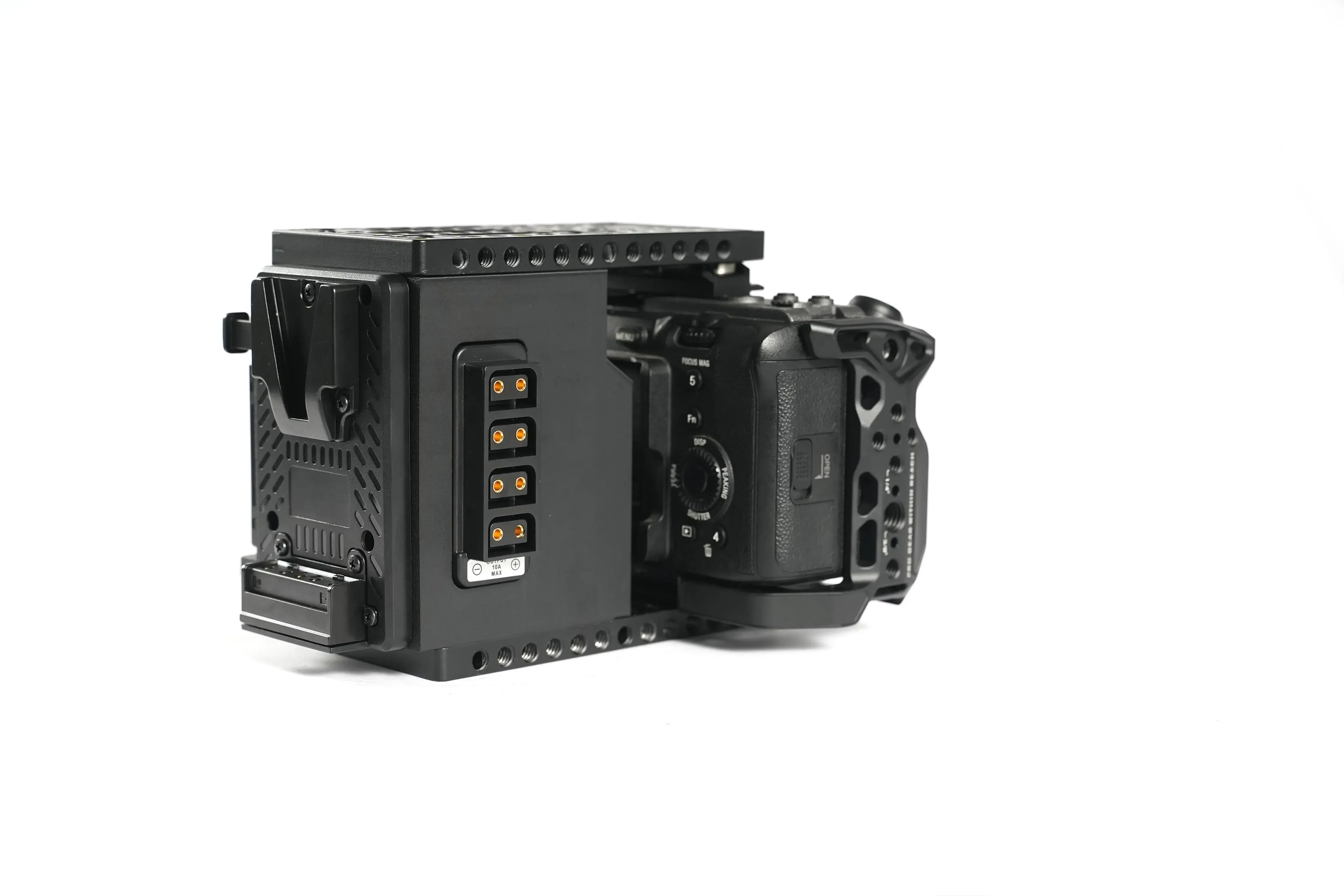 Latest Upgraded Version V-Mount Battery Plate Expansion Module Cineback for FX3/FX30 Camera WIth Top and Bottom Cheese Plates