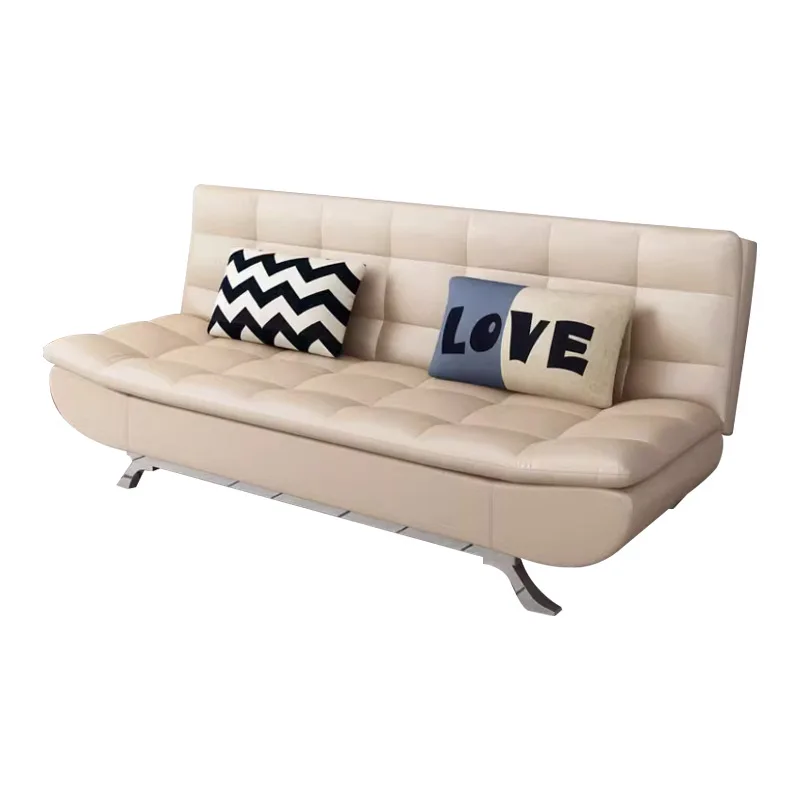 Sofa bed dual-purpose foldable multi-functional double triple small apartment living room