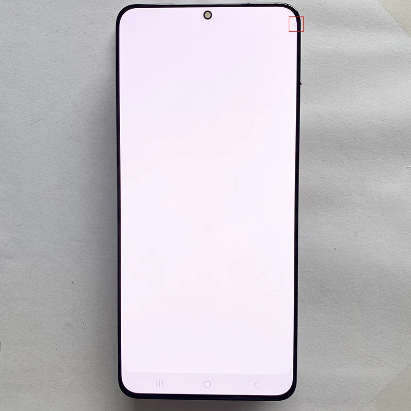 SUPER AMOLED S21+ LCD For Samsung S21 Plus Display Touch Screen With Frame Assembly For S21 Plus G966F G9960 G996B LCD Repair