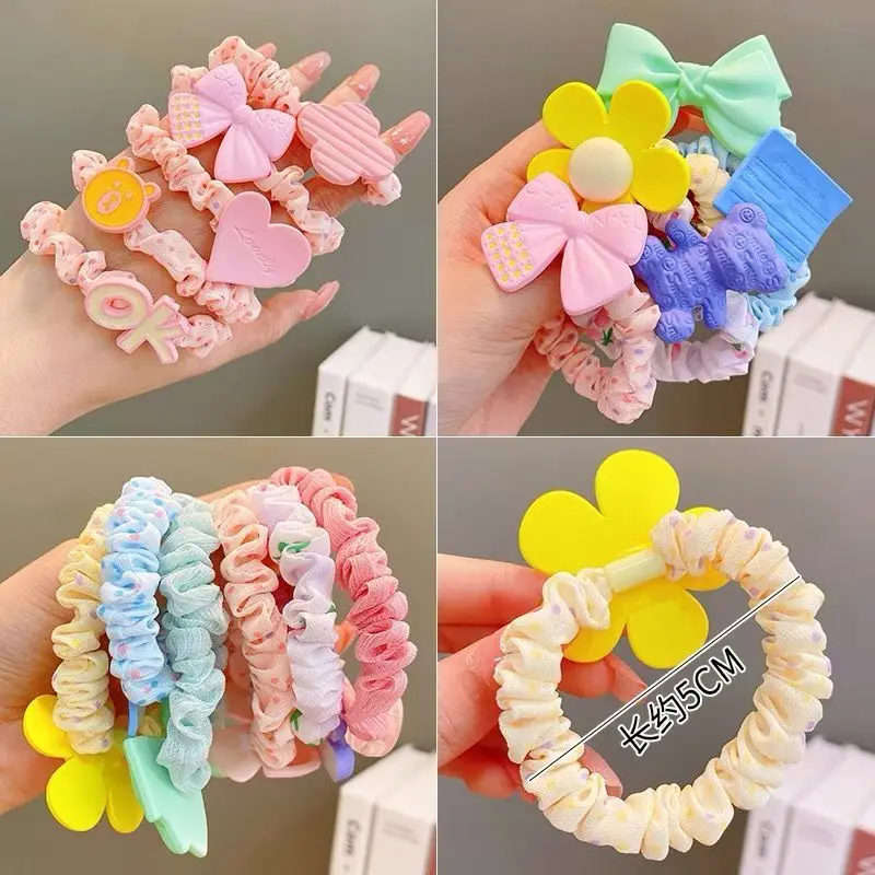 Cartoon Barrettes Children Girls Fashion Headbands Hair Accessories Hair Clips For Kid Headdress Sweet Bowknot Heart