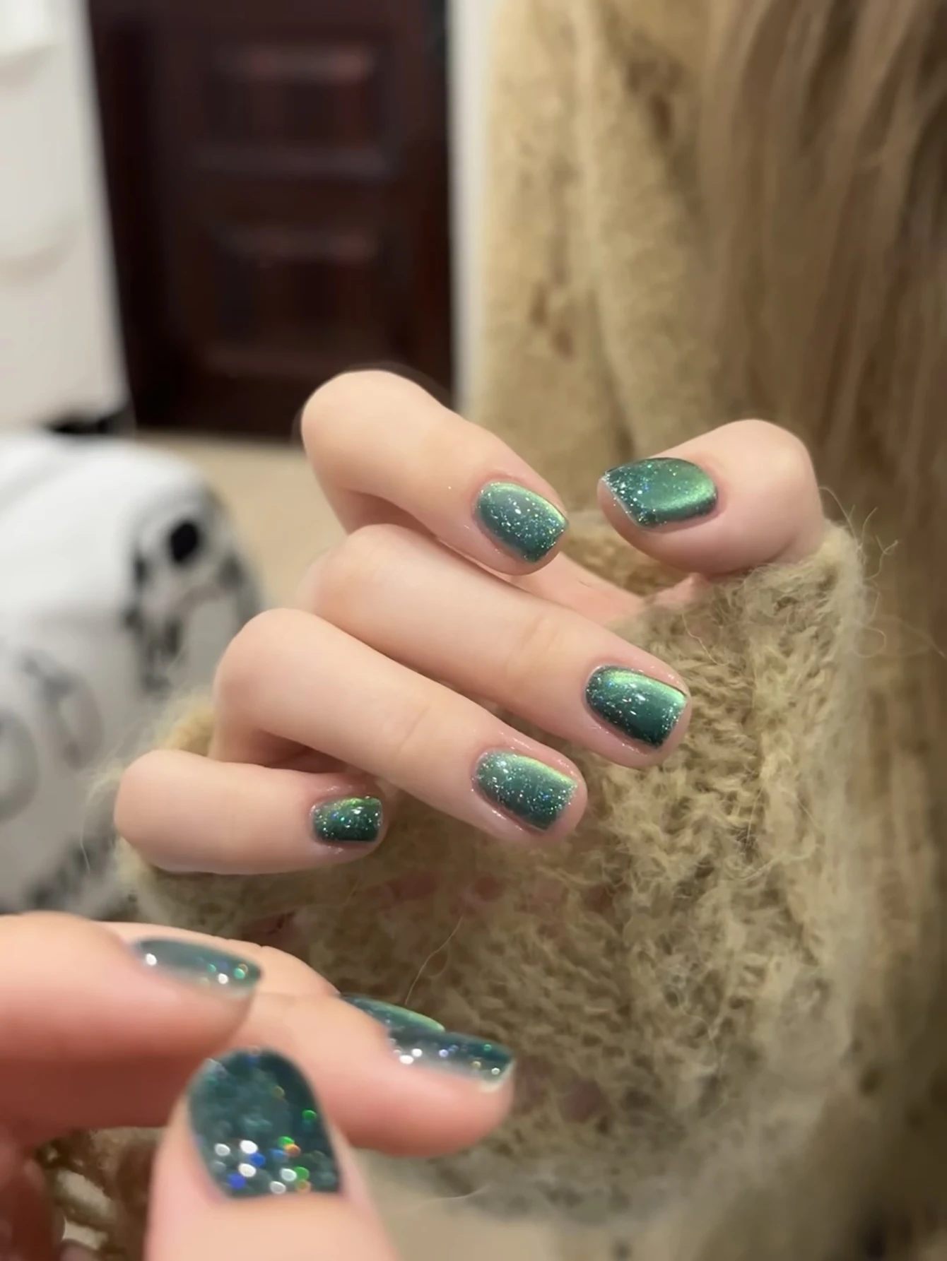 1pcs SHAKA Autumn And Winter D - Nail Art Emerald Green review and price