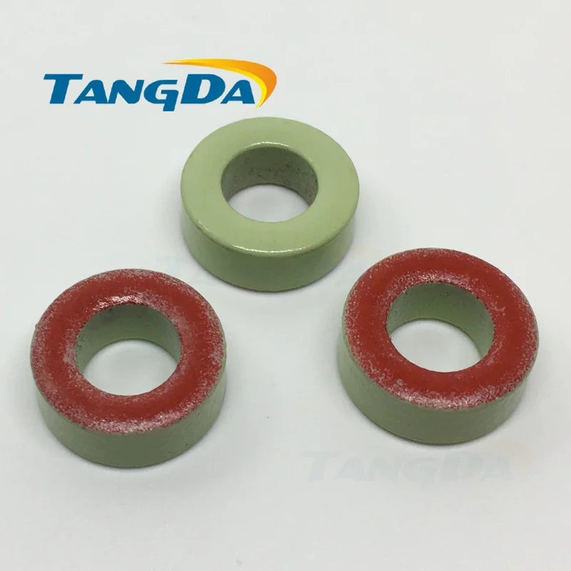 10pcs T157 -18 Iron powder cores T157-18 OD*ID*HT 40*24*14.5mm 73nH/N2 55u Iron dust core Ferrite Toroid Core toroidal green red