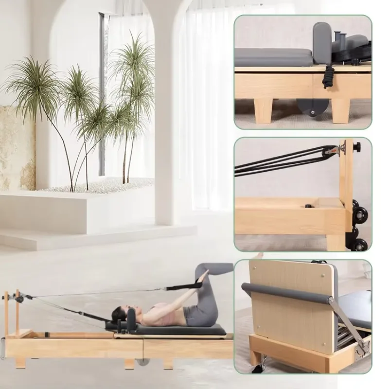 Factory Direct Selling Yoga Studio Pilates Reformer Folding Fitness Core Bed Reformer with Cheap Price